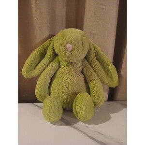 Jellycat Small Bashful Bunny Apple Plush Toy 8" Rare Retired